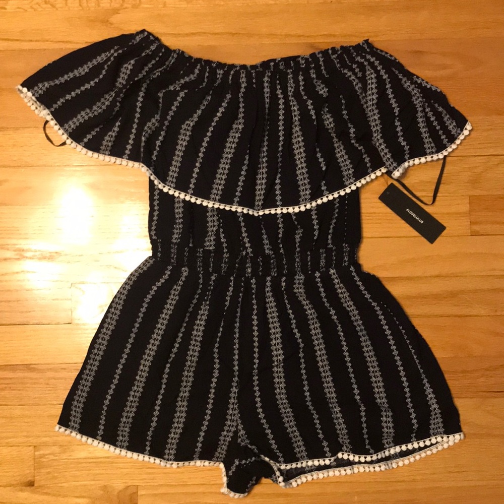 Lulu’s Navy Blue Romper